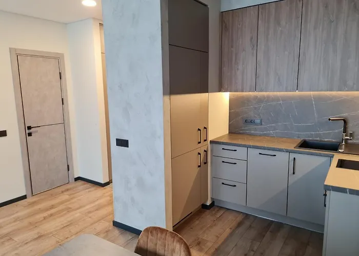 Apartamentas Su Balkonu Lägenhet